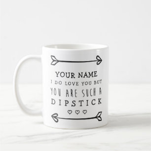 Personalisierte Valentines-lustige Tasse -