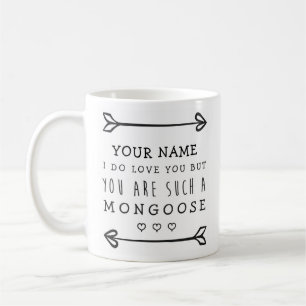 Personalisierte Valentines-lustige Tasse - Mungo