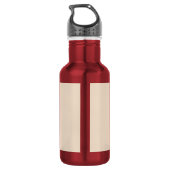 Personalisierte Valentins-Gnome Custom Edelstahlflasche (Rückseite)