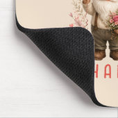 Personalisierte Valentins-Gnome Custom Mousepad (Ecke)