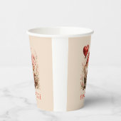 Personalisierte Valentins-Gnome Custom Pappbecher (Links)