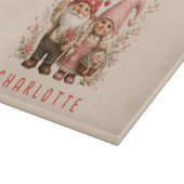 Personalisierte Valentins-Gnome Custom Schneidebrett (Ecke)