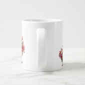 Personalisierte Valentins-Gnome Jumbo-Tasse (Rückseite)