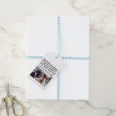 Personalisierte Valentins-Zeitung Geschenkanhänger (Mit Garn)