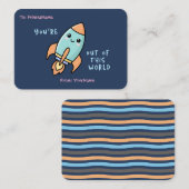 Personalisierte Valentinskarten für die Kindergart Mitteilungskarte (Vorne/Hinten)