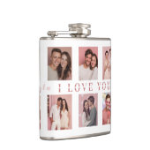 Personalisierte Valentinstag-Flasche | Benutzerdef Flachmann (Rechts)
