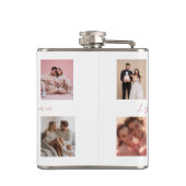 Personalisierte Valentinstag-Flasche | Benutzerdef Flachmann (Rückseite)