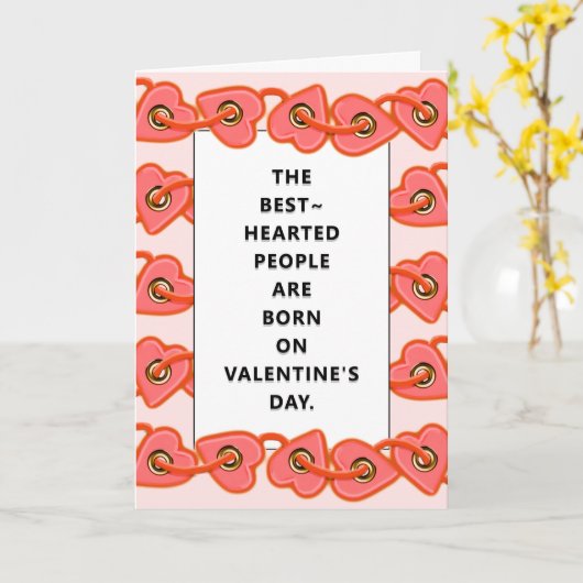 personalisierte Valentinstag Geburtstagskarte Karte (Gelbe Blume)