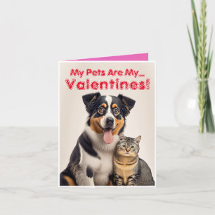 Personalisierte Valentinstag-Karte für das Foto Karte