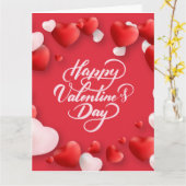 Personalisierte Valentinstag-Karte Karte (Gelbe Blume)