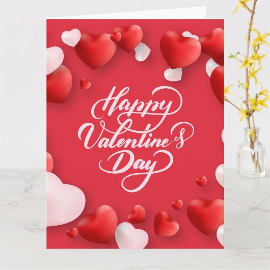 Personalisierte Valentinstag-Karte Karte (Gelbe Blume)