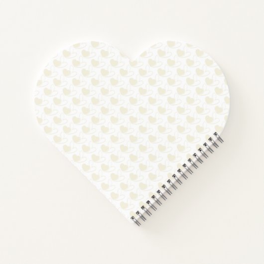 Personalisierte Valentinstag-Liebe Notizblock (Rückseite)