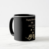Personalisierte Valentinstag-Tasse Tasse (Vorderseite Links)