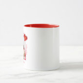 Personalisierte Valentinstag-Tasse Tasse (Zentrum)
