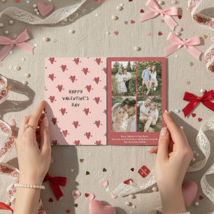 Personalisierte Valentinstagskarte mit Foto Roma Feiertagskarte