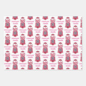 Personalisierte Valentinstrahlmaschine Geschenkpapier Set (Vorderseite)