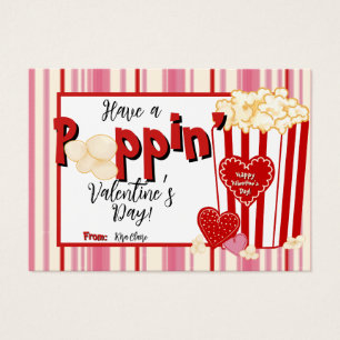 Personalisierte Valentintagskarte