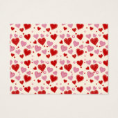 Personalisierte Valentintagskarte (Rückseite)