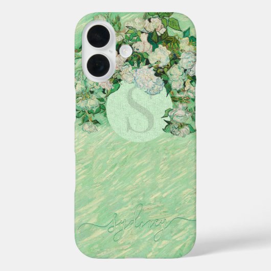 Personalisierte Van Gogh Rosen Case-Mate iPhone-Hü iPhone Hülle (Rückseite)