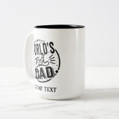 PERSONALISIERTE VATER DAY TASSE (Vorderseite Links)
