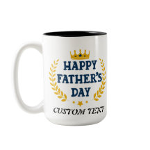 PERSONALISIERTE VATER DAY TASSE