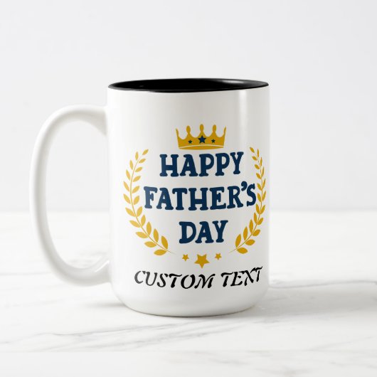 PERSONALISIERTE VATER DAY TASSE (Links)