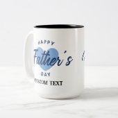 PERSONALISIERTE VATER DAY TASSE (Vorderseite Links)