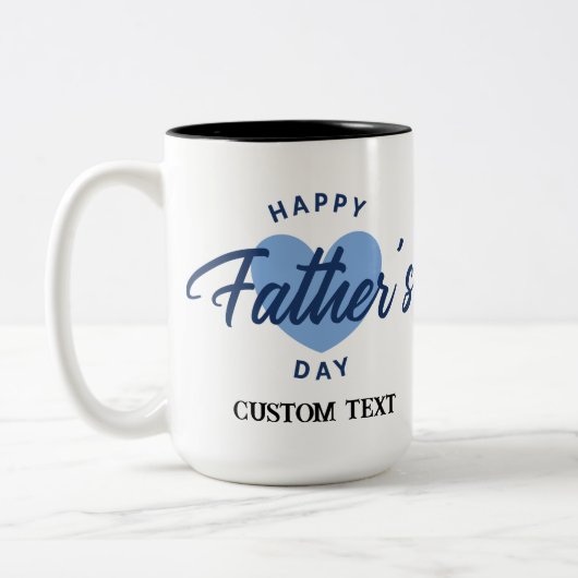 PERSONALISIERTE VATER DAY TASSE (Links)