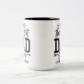 PERSONALISIERTE VATER DAY TASSE (Mittel)