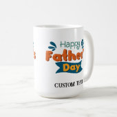 PERSONALISIERTE VATER DAY TASSE (VorderseiteRechts)