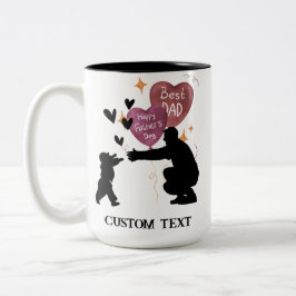 PERSONALISIERTE VATER DAY TASSE