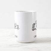 PERSONALISIERTE VATER DAY TASSE (Mittel)