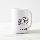 PERSONALISIERTE VATER DAY TASSE (VorderseiteRechts)