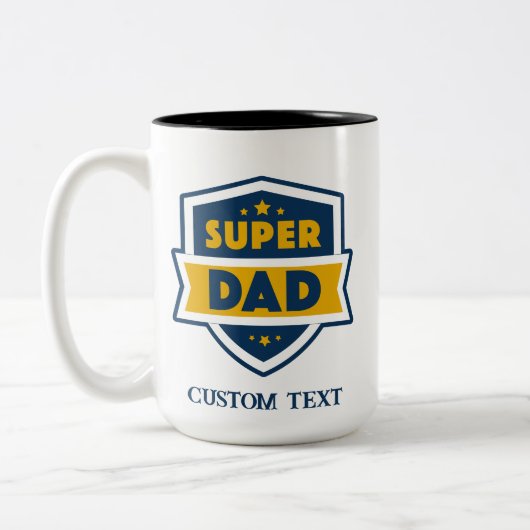 PERSONALISIERTE VATER DAY TASSE (Links)