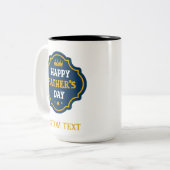 PERSONALISIERTE VATER DAY TASSE (Vorderseite Links)