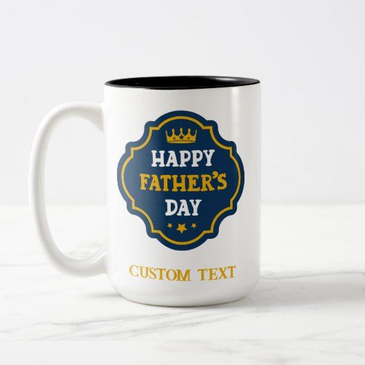 PERSONALISIERTE VATER DAY TASSE (Links)