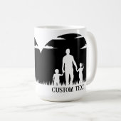 PERSONALISIERTE VATER DAY TASSE (VorderseiteRechts)