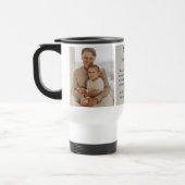 Personalisierte Vater Definition Foto Tragen Mug Reisebecher (Links)