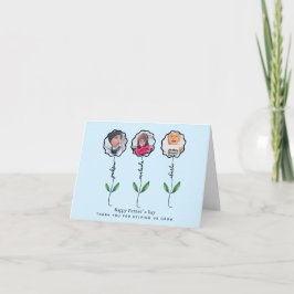 Personalisierte Väter Garten Foto Geschenk für Kin Karte