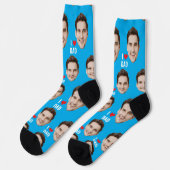 Personalisierte Vater Mama Socken mit benutzerdefi (Linkes Detail)