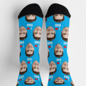Personalisierte Vater Mama Socken mit benutzerdefi (Oben)