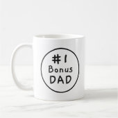 Personalisierte Vater-Tasse der Prämien-#1 Kaffeetasse (Links)