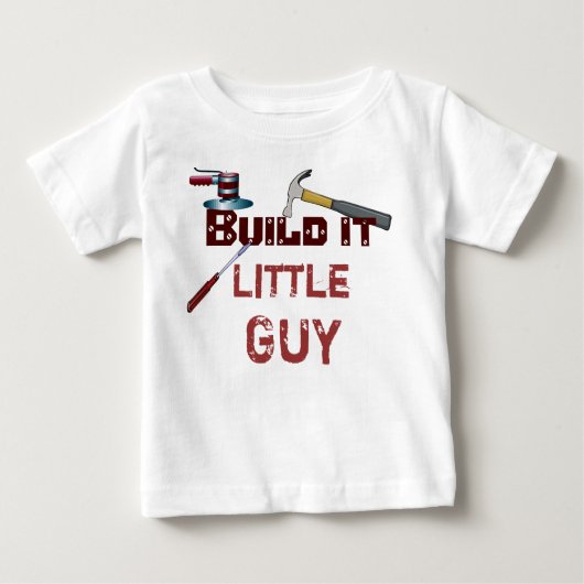 Personalisierte Vater- und Sohn-Matching-Shirts Baby T-shirt (Vorderseite)