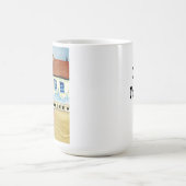 Personalisierte Vaters LieblingsTasse | Beach Hous Kaffeetasse (Mittel)