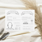 Personalisierte Vatertagskarte zum Einfüllen in di