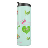 Personalisierte Vegane Flasche - Thermische Tumble (Nach rechts gedreht)