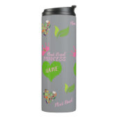 Personalisierte Vegane Flasche - Thermische Tumble (Nach links gedreht)