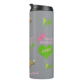 Personalisierte Vegane Flasche - Thermische Tumble (Nach rechts gedreht)