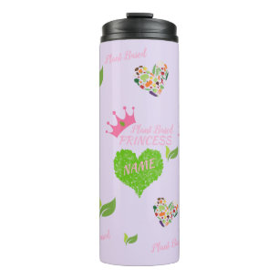 Personalisierte Vegane Flasche - Thermische Tumble