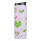 Personalisierte Vegane Flasche - Thermische Tumble (Nach links gedreht)